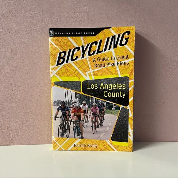 Bicycling: A Guide to Great Road Bike Rides in L.A. Patrick Brady Paperback GUC - Picture 1 of 9